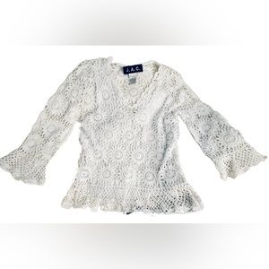 3 for $24! Open Knit Crochet Sweater
